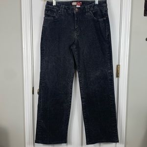 Blue House Drive black denim jeans size 14. 2% spandex.